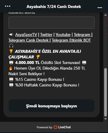 asyabahis canlı destek